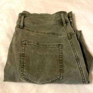 High waist wide leg pants